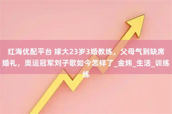 红海优配平台 嫁大23岁3婚教练，父母气到缺席婚礼，奥运冠军刘子歌如今怎样了_金炜_生活_训练